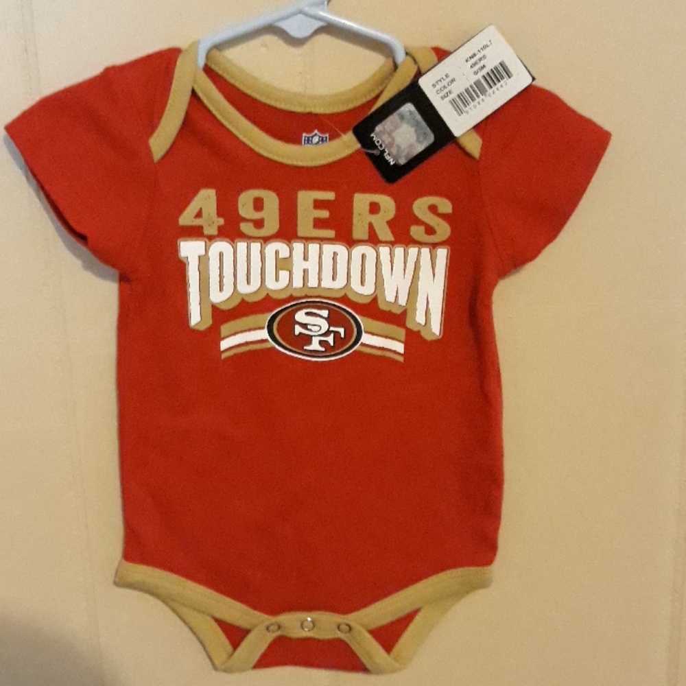 49ers 0-3 months t-shirt
